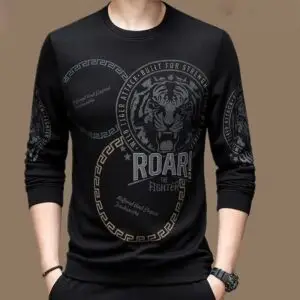 Stylish Full Sleeve T-Shirt (Mash Fabric)